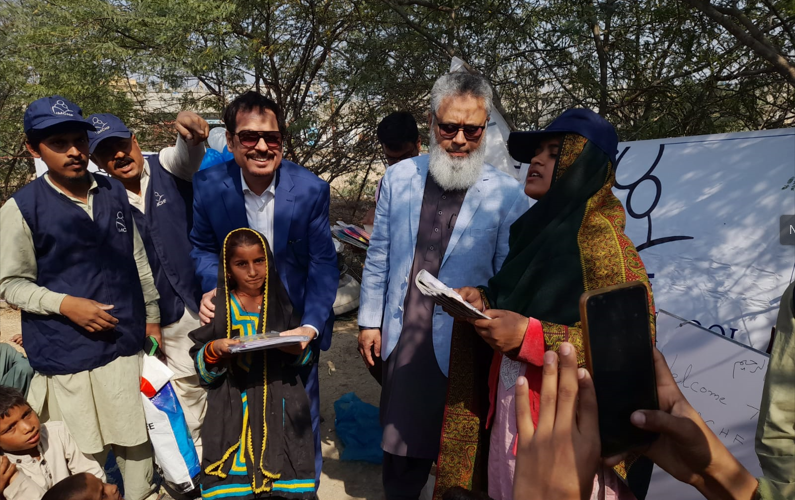 Inauguration to IMCHF Jhopri School at Musharraf colony held on 10 December 2022