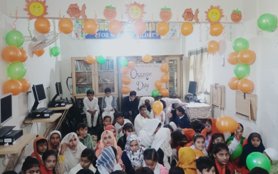 Orange day was celebrated on 17th January 2023 in Noor ul ilm school. Gulshan e Iqbal. Karachi