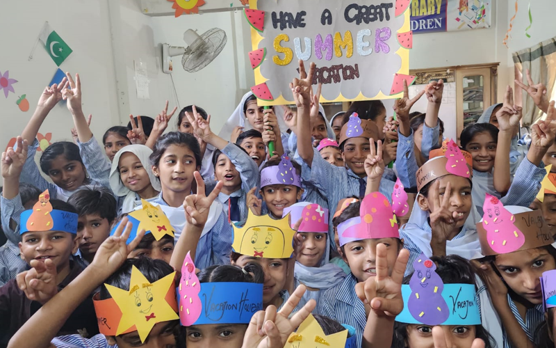 Summer Day celebration in IMCHF Noor ul Ilm school