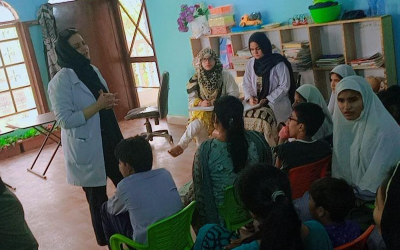 ISERC Staff Conducted meeting with school students parents